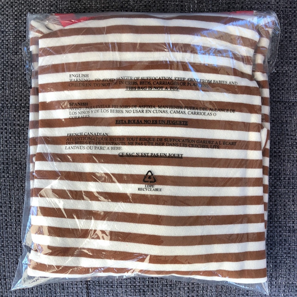 NWT Free People Classic Striped Oversized Crewneck - Picture 9 of 11